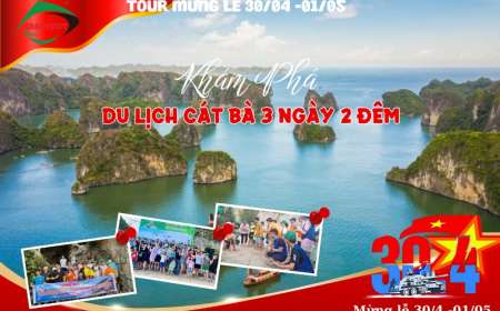 Tour Du Lịch Cát Bà 3 Ngày 2 Đêm Dịp Lễ 30/4-1/5